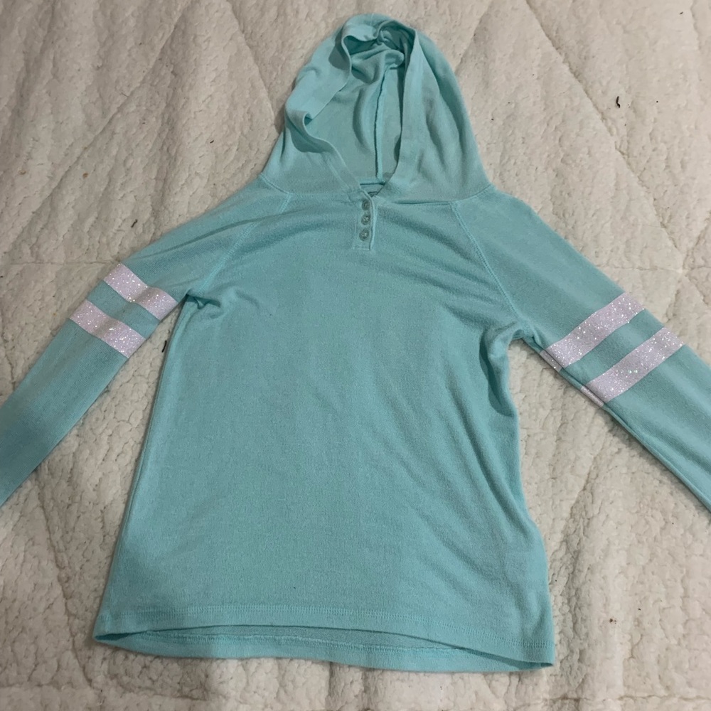 💙 Teal glitter pullover 💙